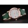 Burberry The City Classic Silver Dial Green Bracelet 622564
