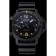 Panerai Luminor Submersible Flyback Date Black Dial Yellow Markings Black Ionized Case Black Rubber Strap