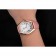 Cartier Tortue Perpetual Calendar White Dial Gold Case Pink Leather Strap