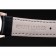 Patek Philippe Swiss Calatrava Ribbed Bezel Black Dial Black Leather Strap 7651