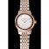 Patek Philippe Calatrava Ladies White Dial Rose Gold Case Two Tone Bracelet 1453832