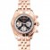 Breitling Chronomat Quartz Dark Blue Dial Rose Gold Case And Bracelet