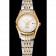 Omega De Ville Ladies White Dial Gold Case Two Tone Bracelet 1453786