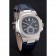 Patek Philippe Nautilus Blue Dial Stainless Steel Case Blue Leather Strap