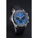Omega Speedmaster Black Rubber Strap Blue Dial 622043