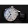 Swiss IWC Portuguese White Dial Blue Numerals Silver Case Black Leather Bracelet 1453913