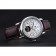 Patek Philippe Geneve Grand Complications White Dial Tourbillon Stainless Steel Bezel Brown Band 622154