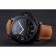 Panerai Luminor Marina Black Dial Matte Black Steel Case Brown Suede Leather Strap