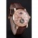 Patek Philippe Grand Complications Moonphase Perpetual Calendar Tourbillon Rose Gold Case And Dial Brown Leather Strap