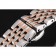 Patek Philippe Calatrava Ladies White Dial Blue Numerals Rose Gold Case Two Tone Bracelet 1453830