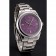 Rolex Oyster Perpetual Red Grape Dial Stainless Steel Case And Bracelet