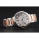 Swiss Ballon Blue De Cartier Steel Case White Dial Roman Numerals Two Tone Bracelet 622646