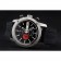 Round Burberry Sport Chronograph White Case Black Dial Black Rubber Bracelet 622618