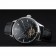 Patek Philippe Day Date Tourbillon Black Dial Stainless Steel Case Black Leather Strap 622839