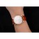 Swiss Rolex Cellini Date White Dial Rose Gold Case Brown Leather Strap