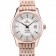 Omega Swiss DeVille Rose Gold Bezel White Dial 7603