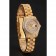 Swiss Rolex DayJust Diamond Pave Gold Dial Gold Diamond Bracelet 1453953