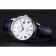 Vacheron Constantin Patrimony Chronometre Royal White Dial Stainless Steel Case Blue Leather Strap