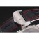 Tag Heuer Monaco Black Perforated Leather Strap White Dial 80306