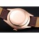 Rolex Cellini White Rose Dial Gold Case Brown Leather Bracelet 622725
