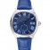 Cartier Drive De Cartier Blue Dial Silver Case Blue Leather Bracelet 1454211