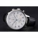 Swiss IWC Portugieser Power Reserve White Dial Stainless Steel Case Black Leather Strap