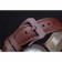 Panerai Luminor Marina Militare Purple Stainless Steel Bezel Brown Bracelet 622321