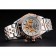 Breitling Chronomat White Dial Rose Gold Bezel And Subdials Stainless Steel Case Two Tone Bracelet