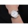 Vacheron Constantin Traditionnelle White Ship Dial Stainless Steel Case Black Leather Strap