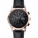 Patek Philippe Grand Complications Black Dial Gold Case Black Leather Bracelet 1454238