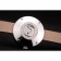 Hermes Classic MOP Dial Brown Elongated Leather Strap