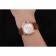 Panerai Radiomir White Dial Diamond Bezel Rose Gold Case Brown Suede Leather Strap 1453799