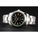 Swiss Rolex Milgauss Black Dial Orange Markings Stainless Steel Case And Bracelet