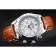 Rolex Daytona Lady Stainless Steel Case White Dial Brown Leather Strap Tachymeter