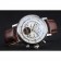 Patek Philippe Grand Complications Annual Calendar White Dial Silver Case Brown Leather Bracelet 1454233