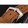 Patek Philippe Grand Complications Day Date Tourbillon Black Dial Numerals Stainless Steel Case Brown Suede Leather Strap 1453816