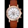 Patek Philippe Grand Complications Perpetual Calendar White Dial Brown Leather Bracelet