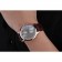Patek Philippe Geneve Two Dial Gray Dial Rose Gold Bezel Brown Leather Band 622148