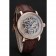 Patek Philippe Grand Complications Gray Skeleton Dial Rose Gold Case Brown Leather Strap 1453807
