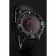 Blancpain Fifty Fathoms Speed Command Carbon Fiber Dial With Red Markings Black PVD Case Black Leather Strap 1453775