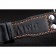 IWC Big Pilot 45mm Black And Orange Dial Black Leather Bracelet