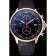 IWC Portugieser Yacht Club Black Dial Rose Gold Case Black Rubber Strap
