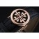 Patek Philippe Grand Complications Black Dial Gold Case Black Leather Bracelet 1454238