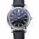 Patek Philippe Geneve Grand Complications Black Dial Stainless Steel Bezel Black Leather Band 622153