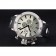 U-Boat Italo Fontana White Dial Stainless Steel Case Black Leather Bracelet 622715