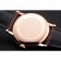 Blancpain Villeret Ultra Slim White Groved Dial Gold Numerals Rose Gold Case Brown Leather Strap
