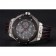 Hublot Big Bang Ferrari Black Dial And Bezel Stainless Steel Case Black Leather Strap 622767