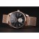 Patek Philippe Calatrava Small Seconds Black Engraved Dial Rose Gold Case And Bracelet