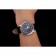 Omega De Ville Prestige Black Dial Stainless Steel Case Black Leather Strap