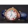 Franck Muller Double Mistery 4 Saisons White Dial Rose Gold Case Blue Leather Strap